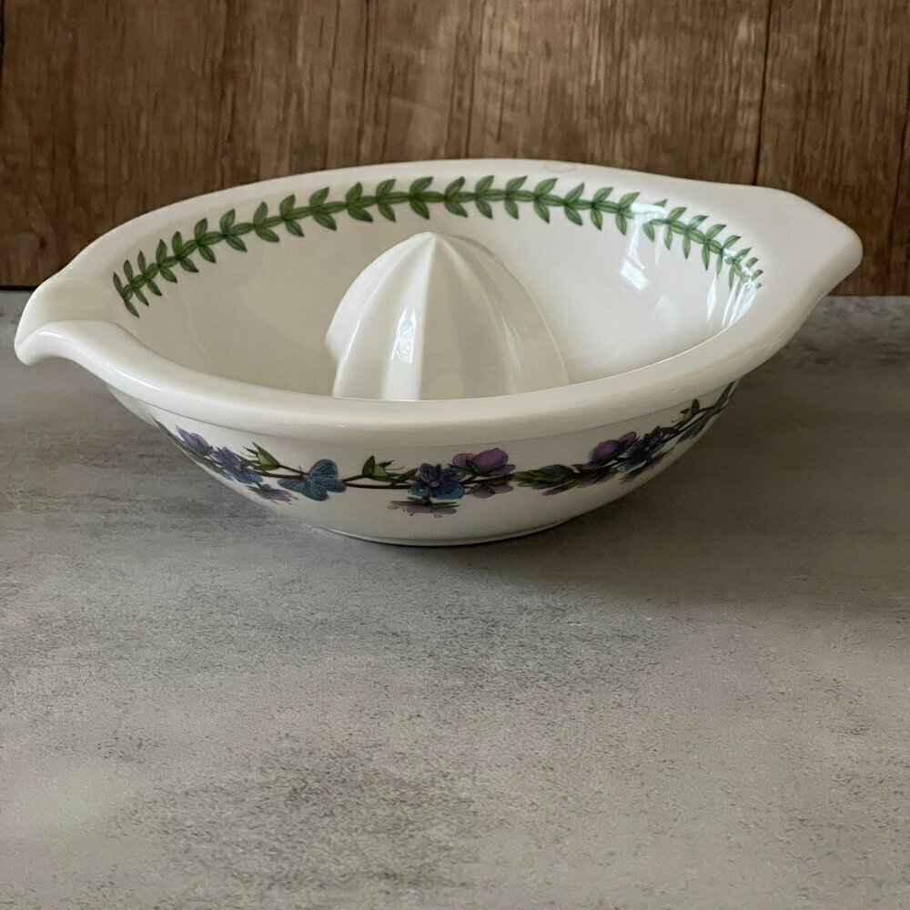 Portmeirion Botanic Garden Speedwell Citrus Juicer Vintage Susan Williams-Ellis